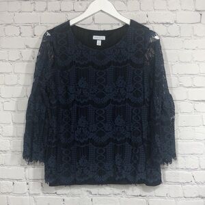 Charter club blouse blue